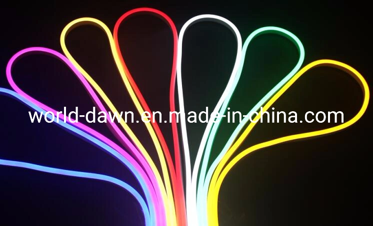 LED Neon Flex IP65 Christmas Decoration Outdoor Lighting Anti UV RGB Tape LED Tube Mains Strip Neon Rope Flex Strip Light