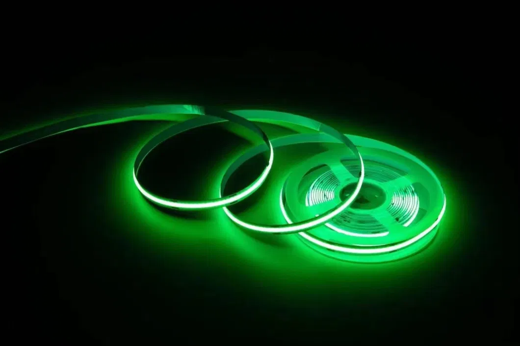 COB LED Strip Dimmable Dual Color 2700~7200K CCT Changeable 24V COB RGB LED Flexible Strip Csp COB LED Strip Light