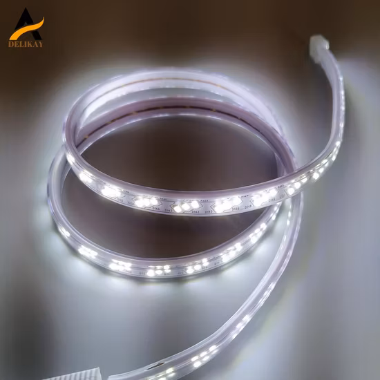 Hochspannung 110V 220V 50m pro Rolle SMD 2835 180LEDs/M IP67 wasserdichtes LED-Streifenlicht