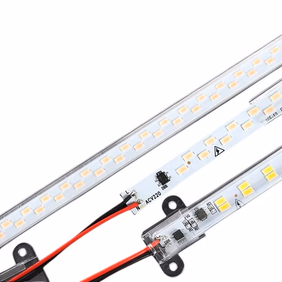 Hochspannungs-AC220V-Schrankleuchte, lineare starre LED-Streifenleiste für Schrank, Vitrine
