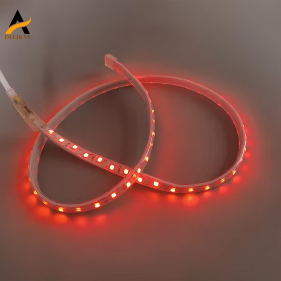 Hochspannungswasserbeständiges 5050RGB 60LEDs/M LED-Bandlicht in der Deckendekoration LED-Streifenlicht